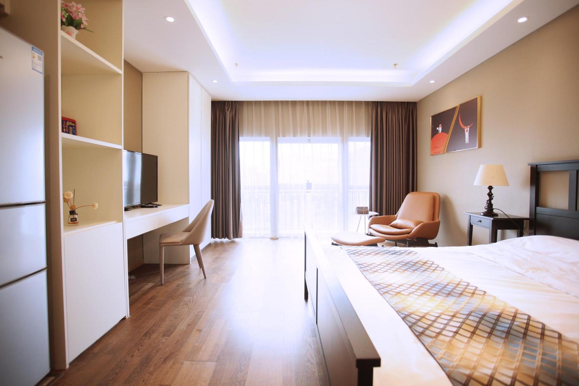 Yashi International Aparthotel Пекин Экстерьер фото